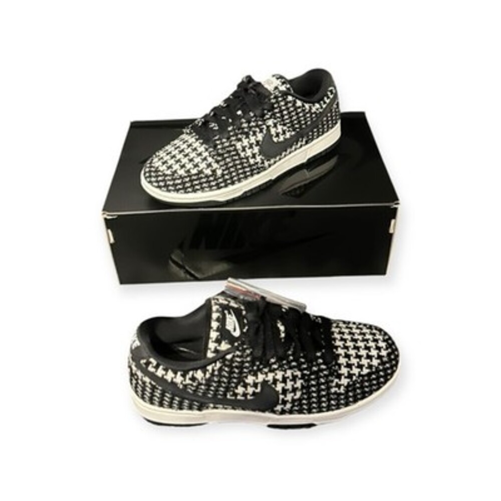 *NEW*Nike Dunk Low × Harris Tweed“Houndstooth”Black & Phantom ( Size 8W & 6.5M )